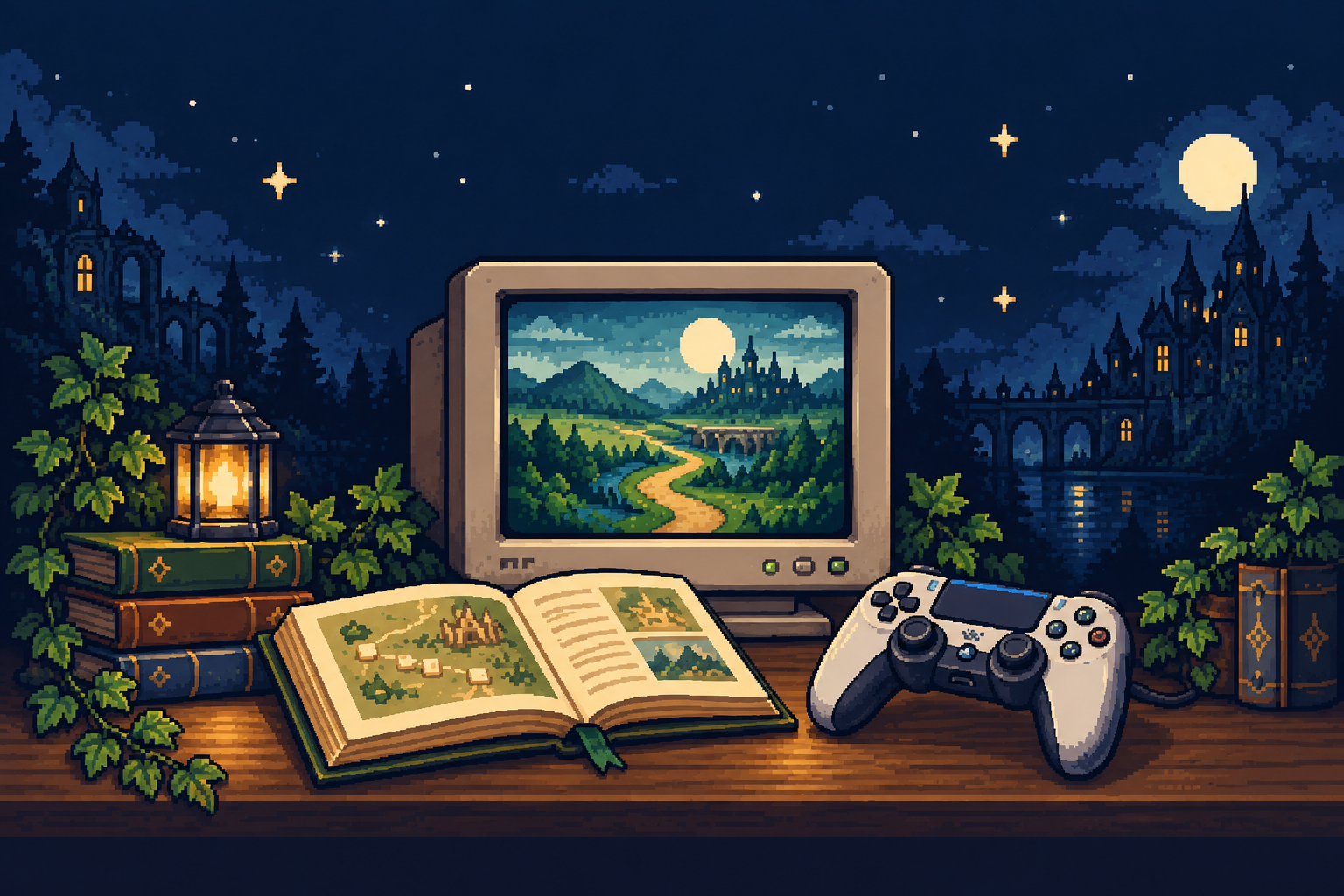 ゲーム攻略コンテンツのオリジナルイラスト