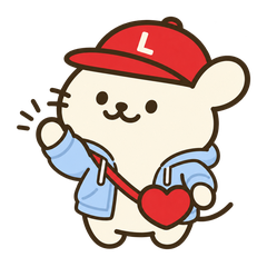 ウィンリー 冬服バージョンのスタンプ画像